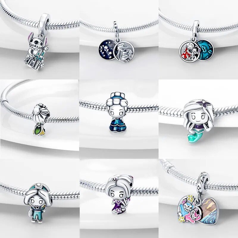 Disney Magic Sterling Silver Charm Beads