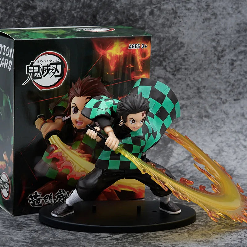 Tanjiro Kamado β Flame Breathing Action Figure (15cm)