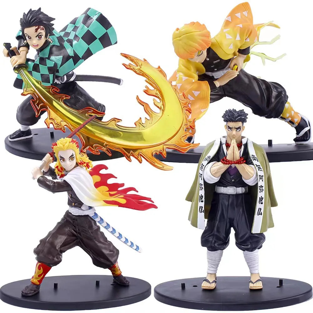 Tanjiro Kamado β Flame Breathing Action Figure (15cm)