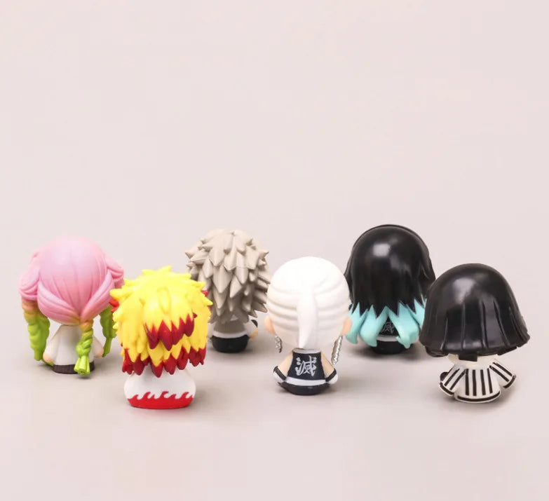 Kawaii Hashira Mini Figure Set ā Demon Slayer