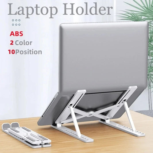 Foldable Laptop Stand – Elevate Comfort, Anywhere