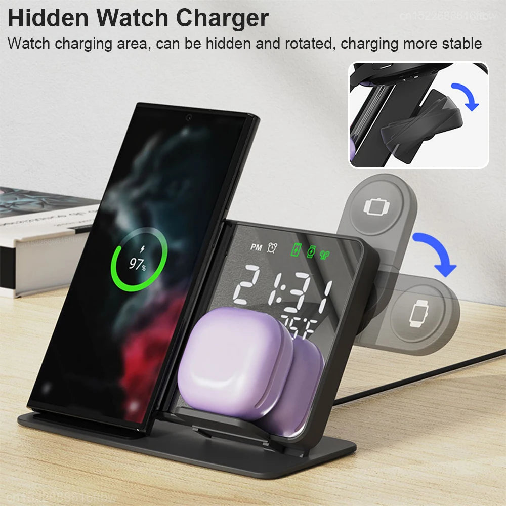 3-in-1 Wireless Charger – Power Up Your Galaxy Devices with Ease