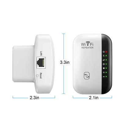 300Mbps Wi-Fi Repeater – Boost Your Wireless Signal Instantly