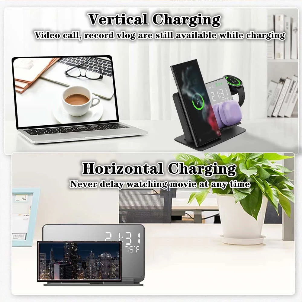 3-in-1 Wireless Charger – Power Up Your Galaxy Devices with Ease