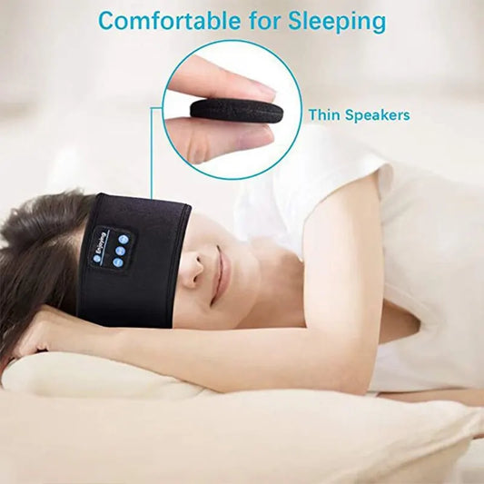 Bluetooth Sports & Sleep Headband – Comfort Meets Wireless Freedom